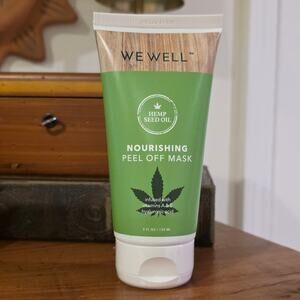 We Well Hemp Seed Oil Nourishing Peel Off Mask 5 Fl OZ New